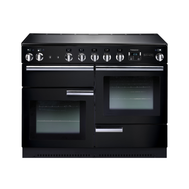 Rangemaster Professional Plus 110cm Induction Black Range Cooker