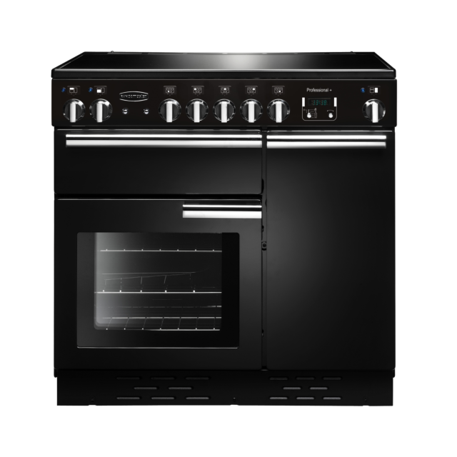 Rangemaster Professional Plus 90cm Induction Black Range Cooker
