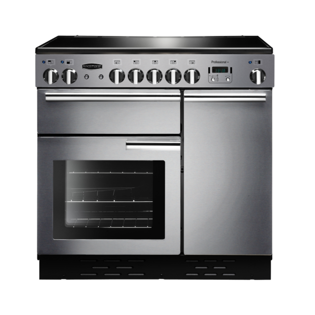 Rangemaster Professional Plus 90cm Induction Stainless Steel Range Cooker