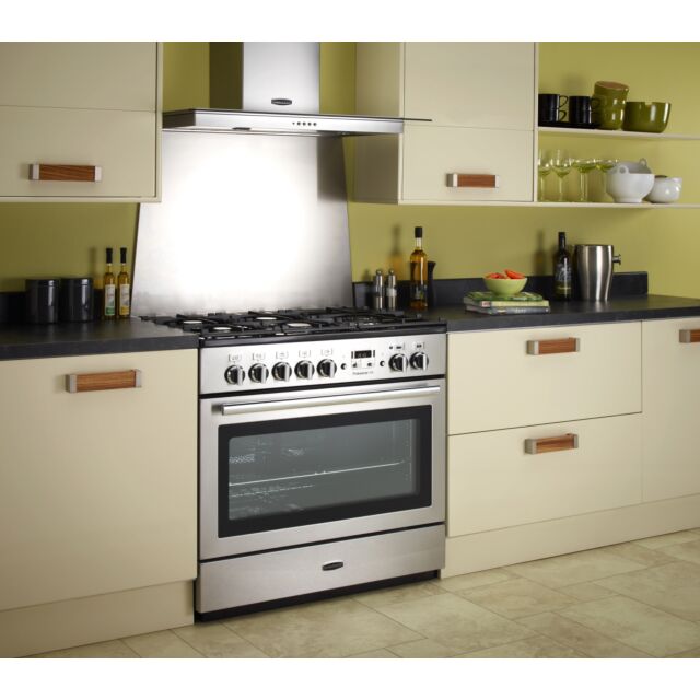 Rangemaster Professional Plus FX 90cm Dual Fuel Cream Range Cooker