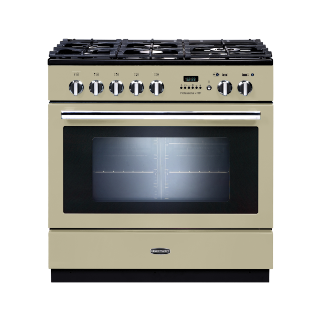 Rangemaster Professional Plus FXP 90cm Dual Fuel Cream Range Cooker