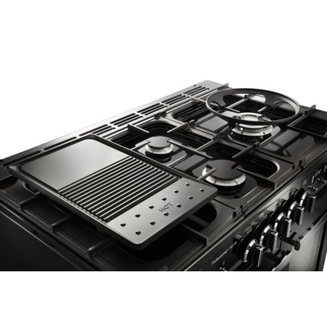 Rangemaster Professional Plus FX 100cm Dual Fuel Black Range Cooker