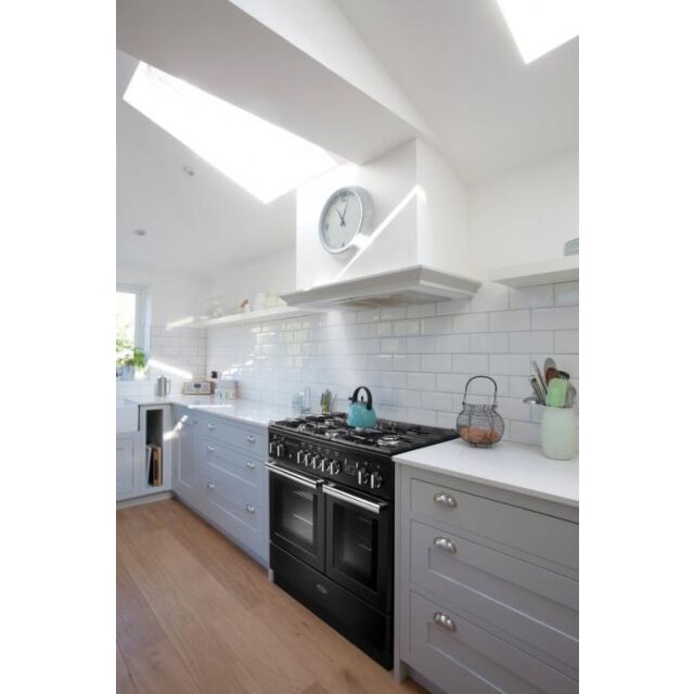 Rangemaster Professional Plus FX 100cm Dual Fuel Slate Range Cooker