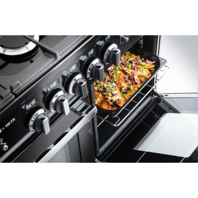 Rangemaster Professional Plus FX 100cm Dual Fuel Slate Range Cooker