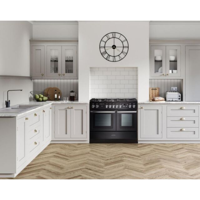 Rangemaster Professional Plus FX 100cm Dual Fuel Slate Range Cooker