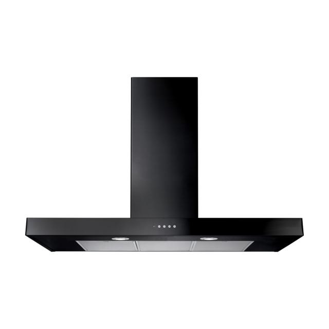 Rangemaster UNBHDS100BL Flat Hood, 100cm, Black