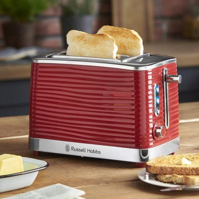 Russell Hobbs 24372 Red Inspire 2 Slice Toaster 