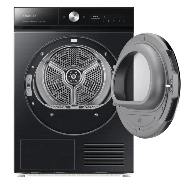 Samsung DV90BB9445GBS1 9kg Heat Pump Tumble Dryer - Black