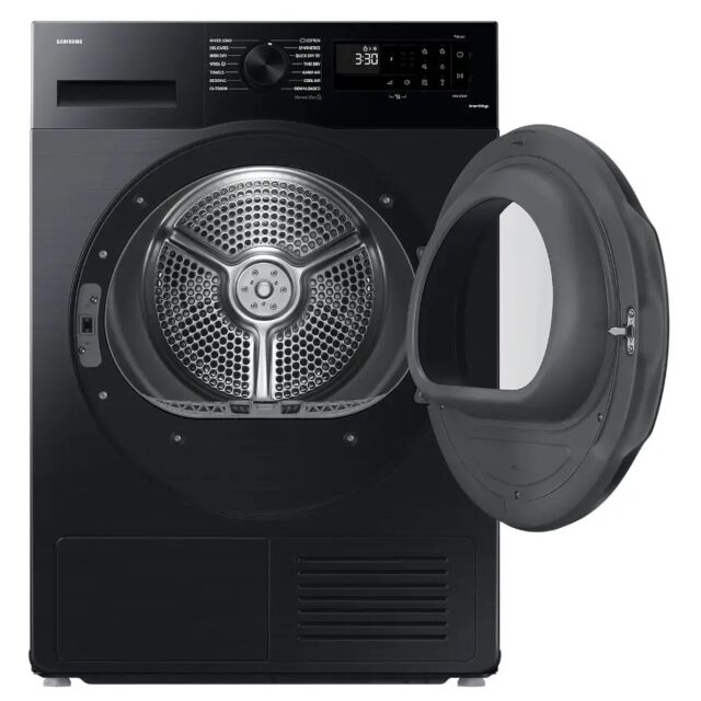Samsung DV90CGC0A0ABEU 9kg Heat Pump Tumble Dryer - Black
