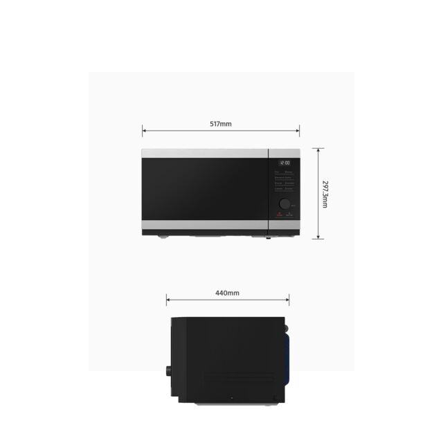 Samsung MS32DG4504ATE3 32L Solo Microwave Oven with Triple Distribution System - STSS