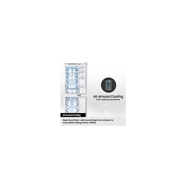 Samsung RB33B610EWW/EU 59.5cm 70/30 Fridge Freezer - White