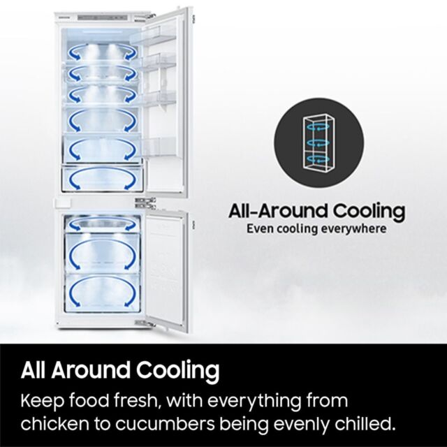 Samsung RB34C600ESA/EU 59.5cm 60/40 Frost Free Fridge Freezer - Silver