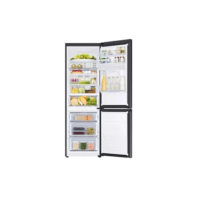 Samsung RB34C632EBN/EU 59.5cm 60/40 Frost Free Fridge Freezer - Black