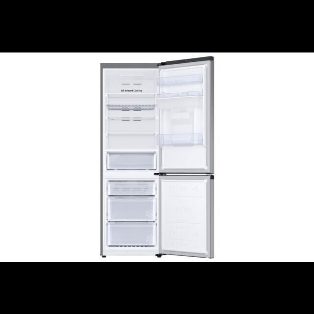 Samsung RB34C632ESA/EU 59.5cm 65 / 35 Split Fridge Freezer - Silver / White
