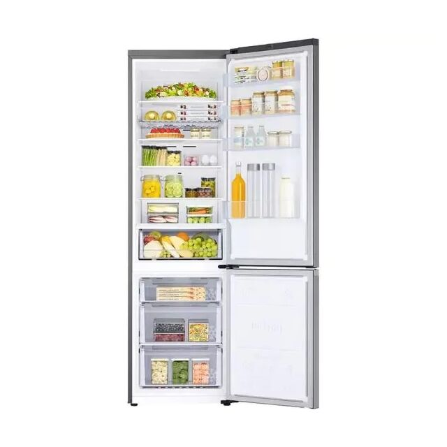 Samsung RB38C602CS9/EU 59.5cm 60/40 Frost Free Fridge Freezer - Matte Stainless