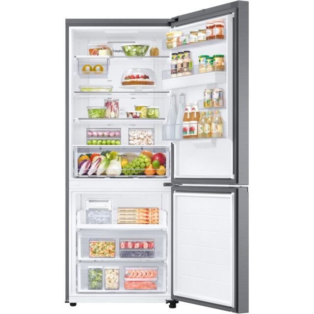 Samsung RB50DG632ES9EU 75.9cm 60/40 Frost Free Fridge Freezer - Silver
