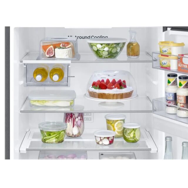 Samsung RB50DG632ES9EU 75.9cm 60/40 Frost Free Fridge Freezer - Silver