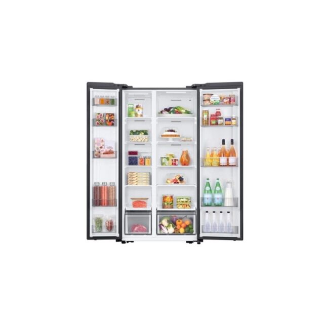 Samsung RS57DG400EM9EU 91cm Frost Free American Fridge Freezer - Black
