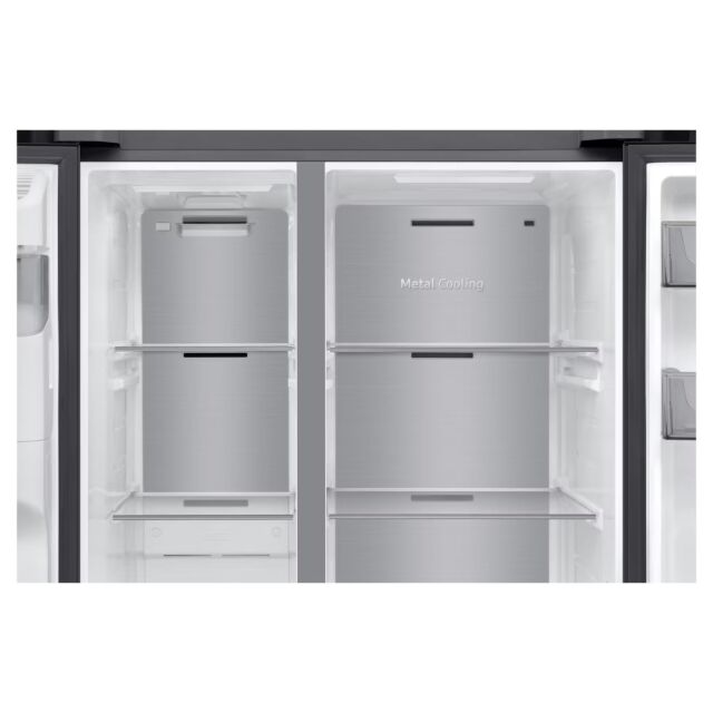 Samsung RS70F64KEFEU Black 91cm Side by Side American Fridge Freezer - Black