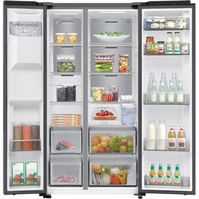 Samsung RS70F65KETEU 91.2cm 60/40 American Fridge Freezer - Silver