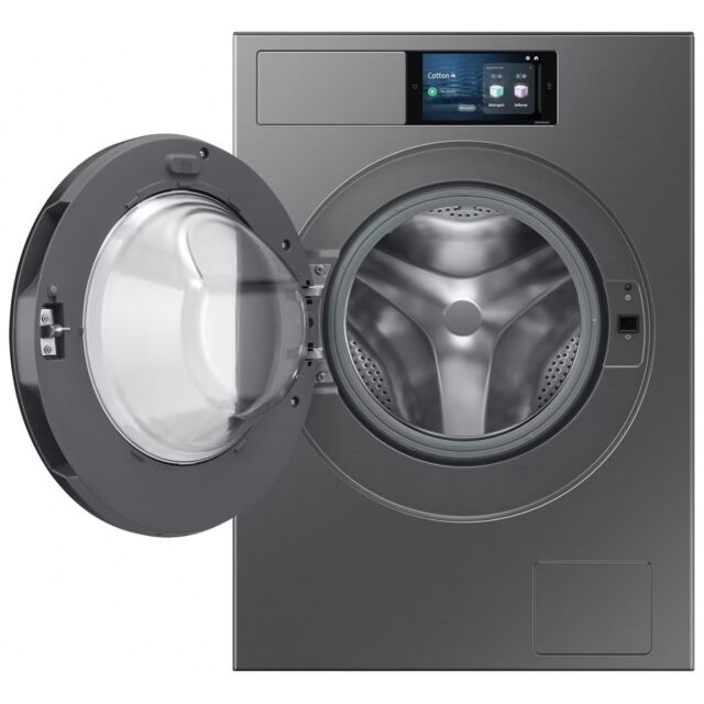 Samsung WF90F09C4SU1 Silver 9kg 1400 Spin Washing Machine - Silver