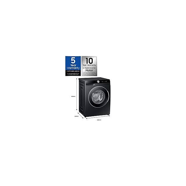 Samsung WW11DG6B25LBU1 Black 9kg 1400 Spin Washing Machine - Black