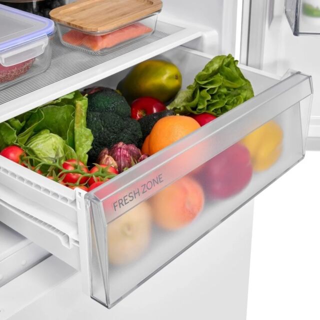 Sensis RFCMF0160EW 59.5cm Fridge Freezer - White