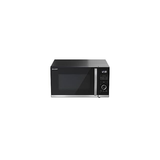 Sharp YC-QS254AU-B 25 Litres Flatbed Microwave Oven - Black