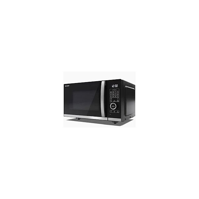 Sharp YC-QS254AU-B 25 Litres Flatbed Microwave Oven - Black