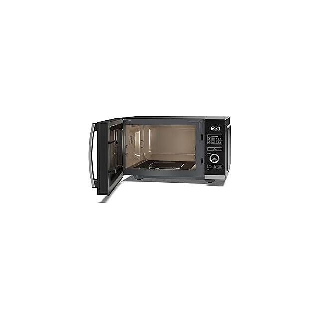 Sharp YC-QS254AU-B 25 Litres Flatbed Microwave Oven - Black