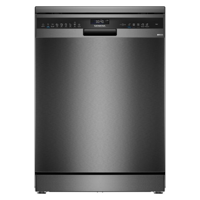 Siemens SN25EC13CE Brushed Black, Iq500, A Energy Rated