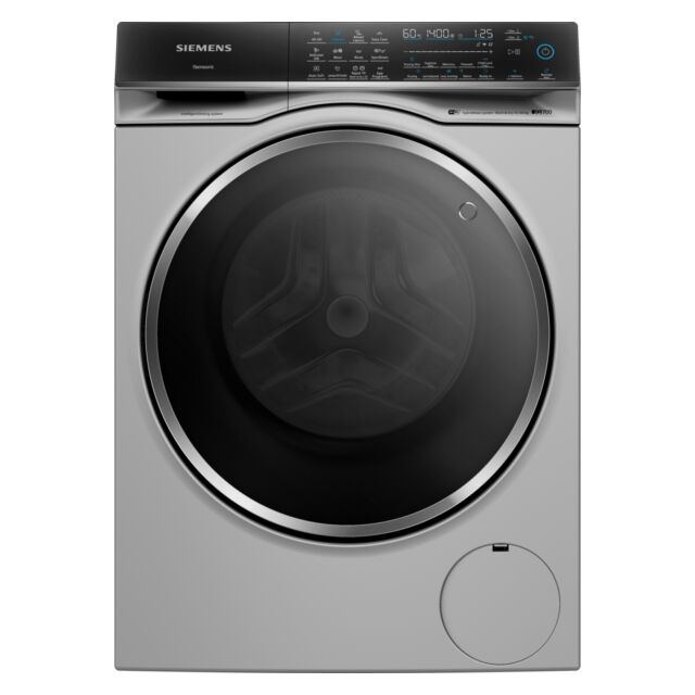 Siemens WN54C2ATGB Silver 10.5Kg Load, 6Kd Dry, 1400Spin