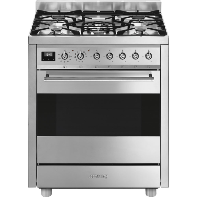 Smeg C7GPX9 S/Steel Df Cooker With Pyro Clean Oven
