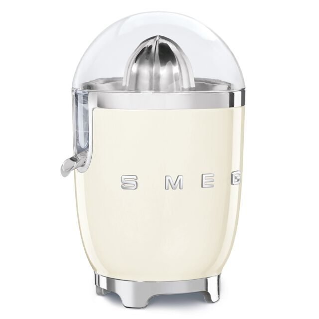 Smeg CJF01CRUK 50's Style Citrus Juicer, Cream