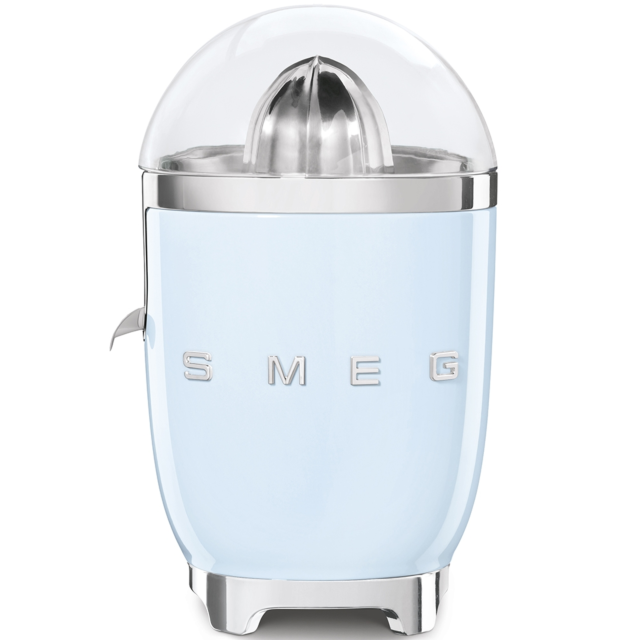 Smeg CJF01PBUK 50's Style Citrus Juicer, Pastel Blue