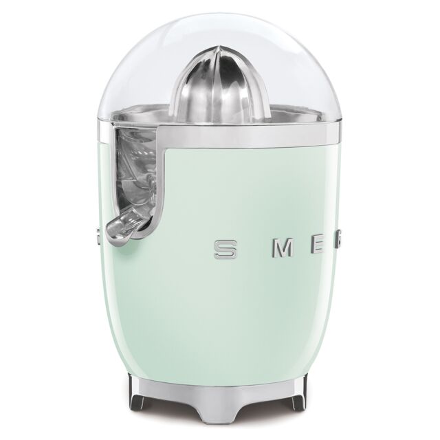 Smeg CJF01PGUK 50's Style Citrus Juicer, Pastel Green