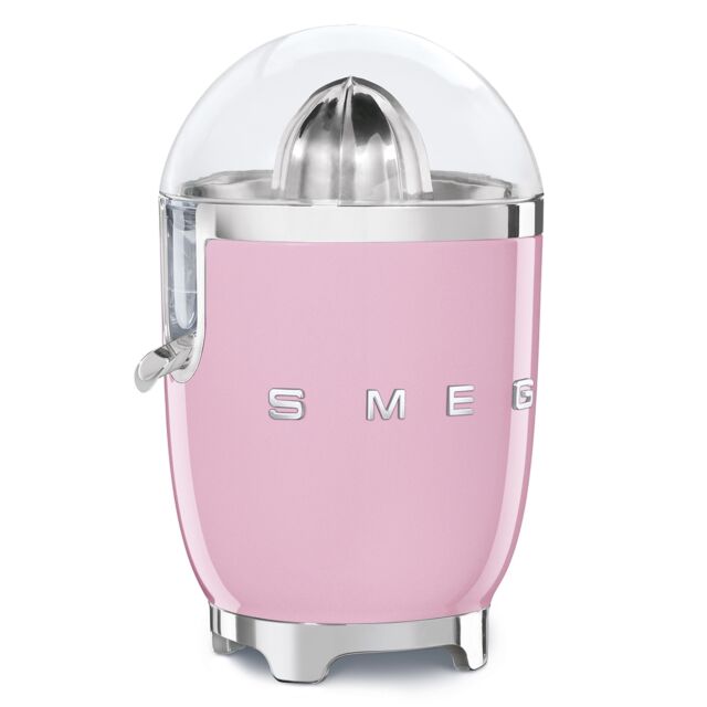 Smeg CJF01PKUK 50's Style Citrus Juicer, Pastel Pink