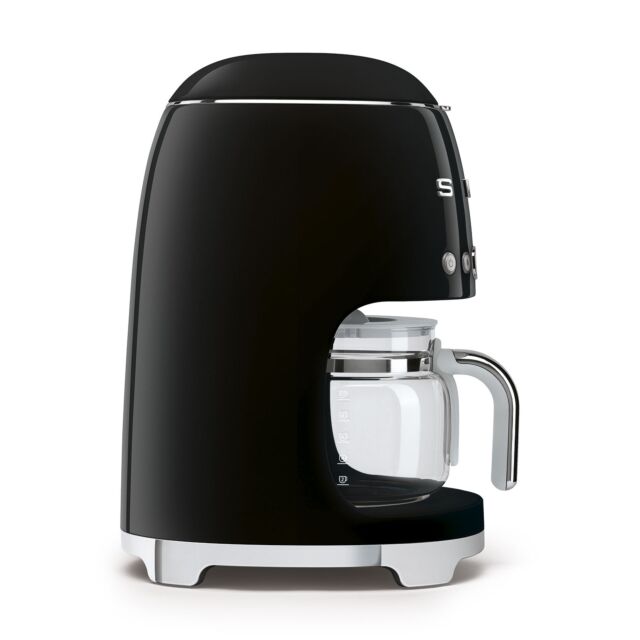 Smeg DCF02BLUK 50's Style Black Drip Coffee Machine