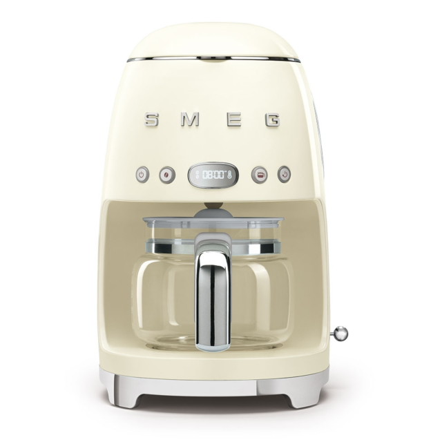 Smeg DCF02CRUK 50's Style Cream Drip Coffee Machine