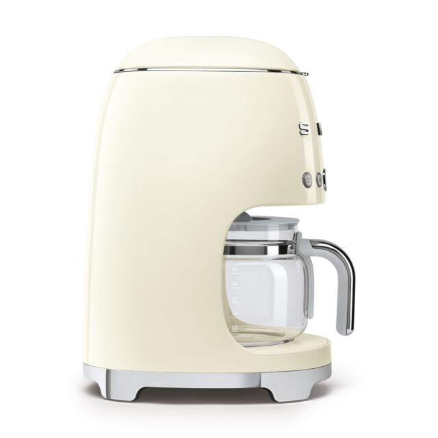 Smeg DCF02CRUK 50's Style Cream Drip Coffee Machine