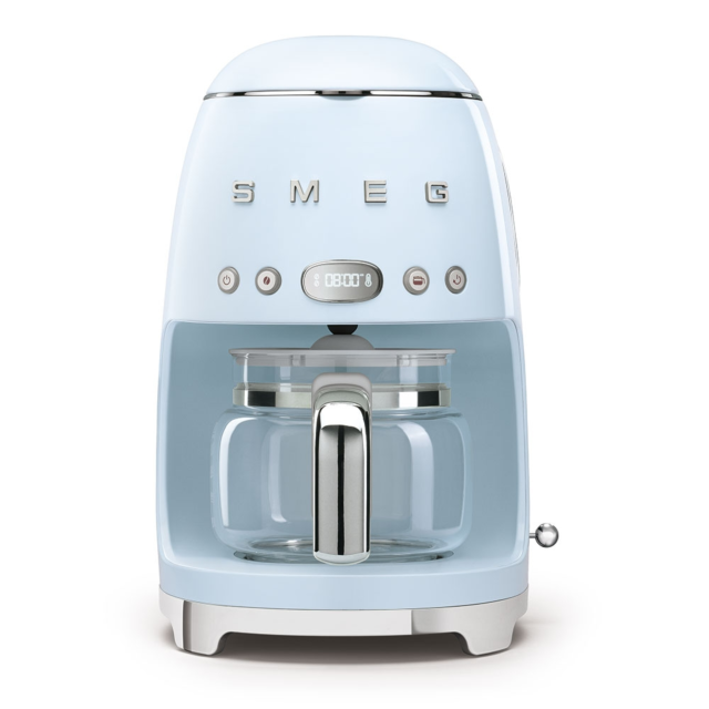 Smeg DCF02PBUK 50's Style Pastel Blue Drip Coffee Machine