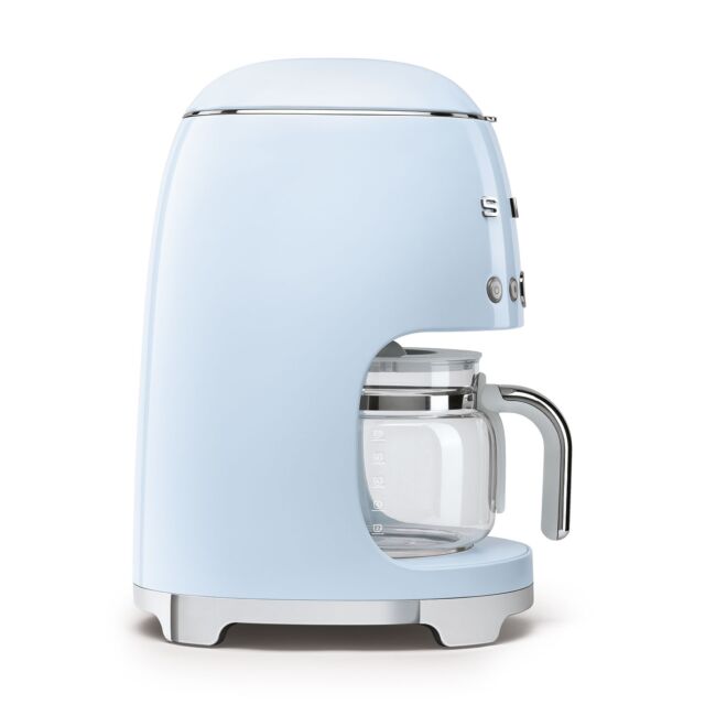 Smeg DCF02PBUK 50's Style Pastel Blue Drip Coffee Machine