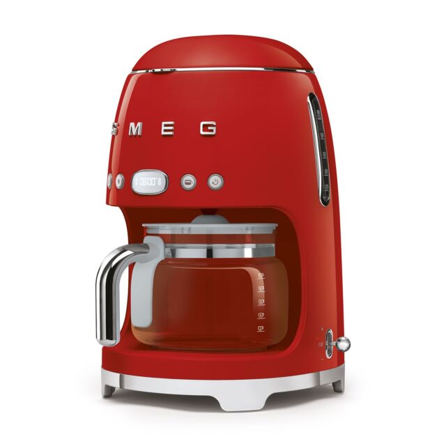 Smeg DCF02RDUK 50's Style Red Drip Coffee Machine