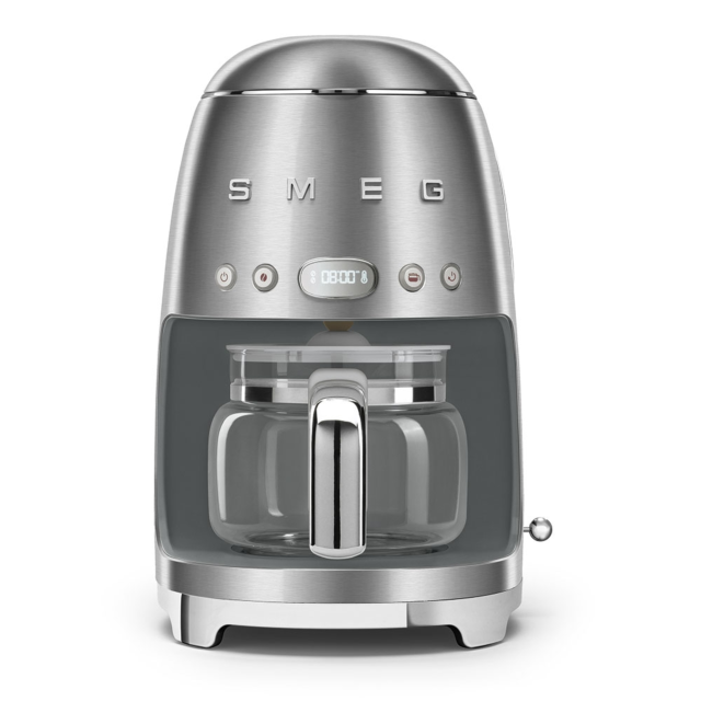 Smeg DCF02SSUK 50's Style Stainless Steel Drip Coffee Machine