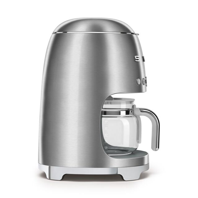 Smeg DCF02SSUK 50's Style Stainless Steel Drip Coffee Machine