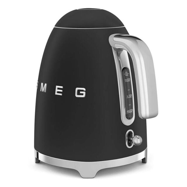 Smeg KLF03BLMUK 50's Style MATT Black Kettle