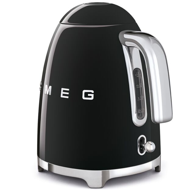Smeg KLF03BLUK 50's Style Black Kettle