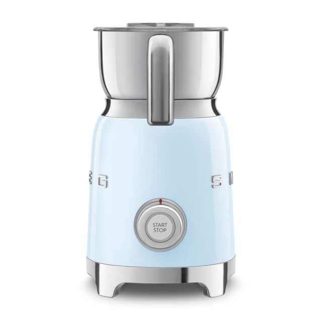 Smeg MFF01PBUK 50's Style Pastel Blue Milk Frother