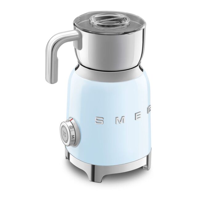 Smeg MFF01PBUK 50's Style Pastel Blue Milk Frother
