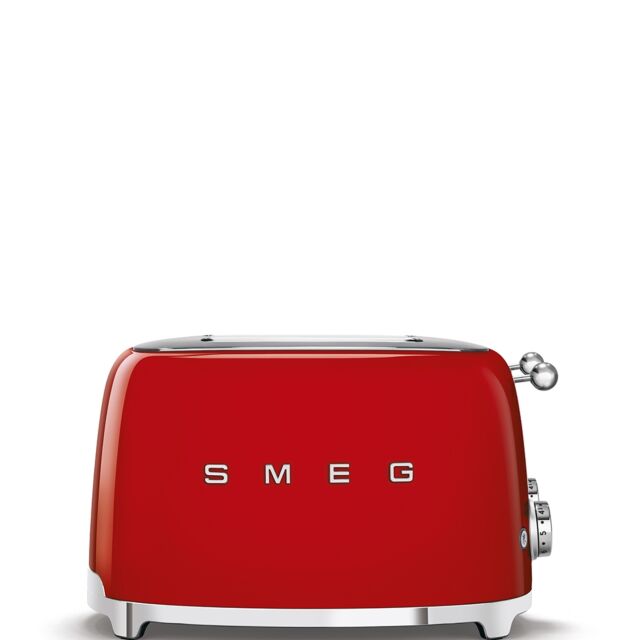 Smeg TSF03RDUK Red 4 Slice Toaster